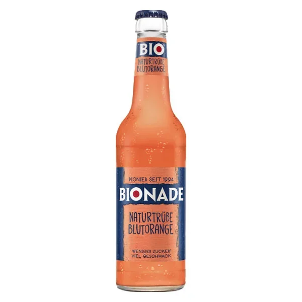 Bionade Naturtrübe Blutorange 12×0,33L