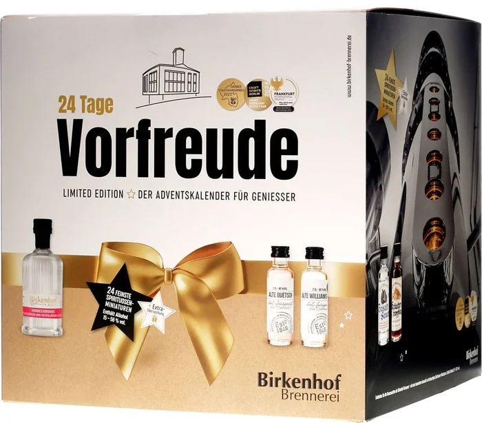 Birkenhof Adventskalender mit 24 Sorten