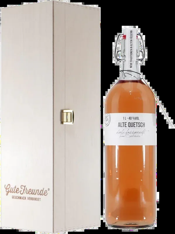 Birkenhof Alte Pflaume fruit brandy with wooden gift box