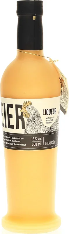 Birkenhof Eierlik�r mit Himbeergeist 0,5 Liter 18 % Vol.