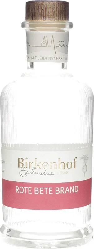 Birkenhof Rote Bete Brand 0,2 Liter 40 % Vol
