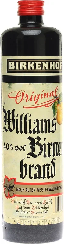 Birkenhof Williams Birnenbrand im Tonkrug 0,7 Liter 40 % Vol.