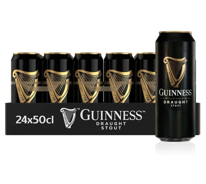 Birra alla spina Guinness 50cl confezione da 24 | Acquista birra irlandese
