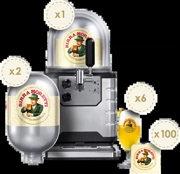 Birra Moretti Blade Starter Kit