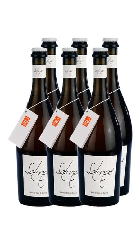 Birra Salinae al Sale di Cervia 0,75L – Lager – Salinae – Cassa da 6 Bott.