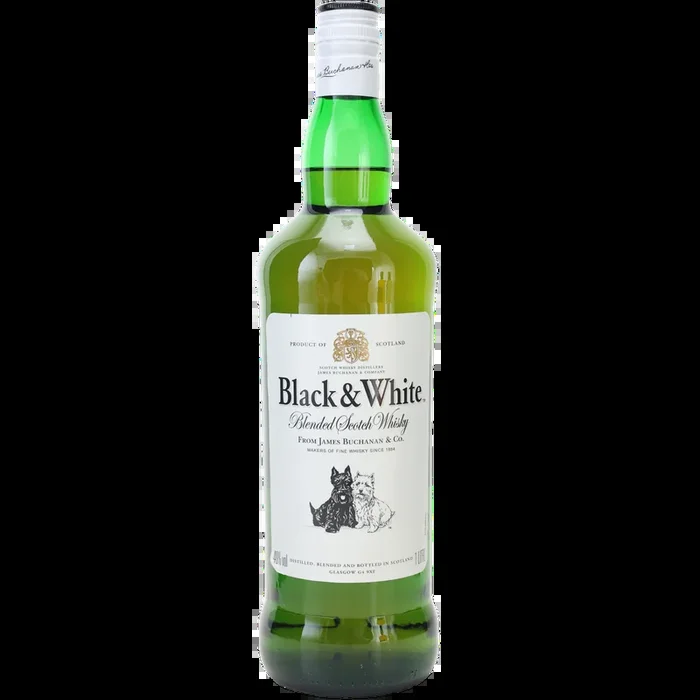 Black & White Whisky 40% 1,0l