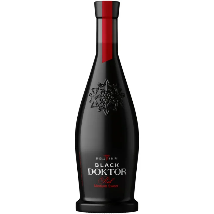 BLACK DOKTOR CAB SAV MERLOT Wein Rot Halbsüß