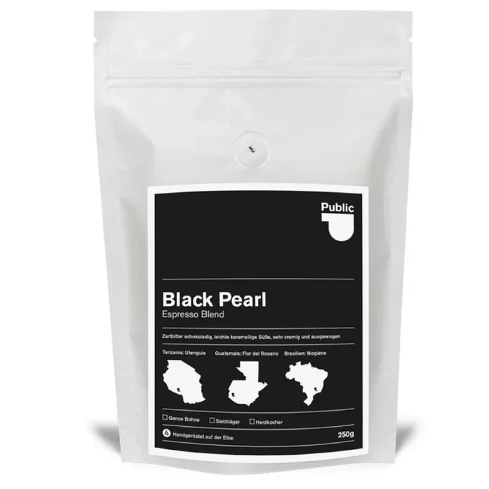 Black Pearl Espresso – Würziger Hochgenuss aus drei Welten