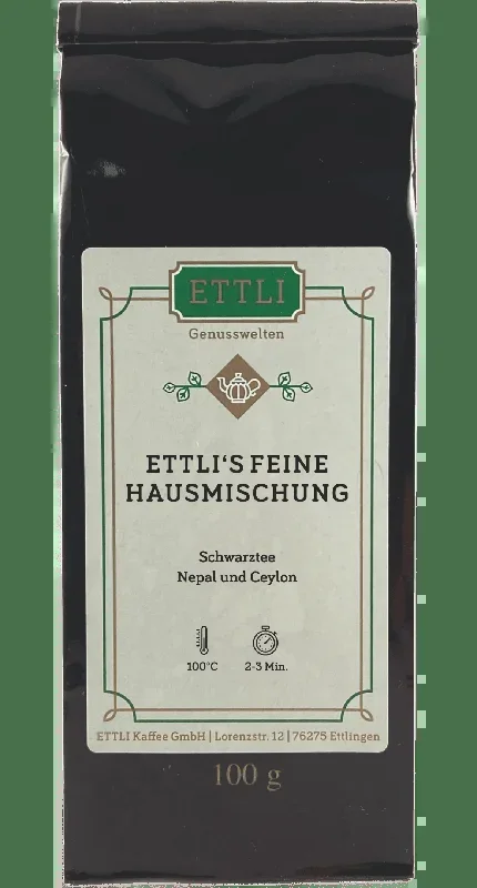 Black tea ETTLI’s fine house blend (special blend)