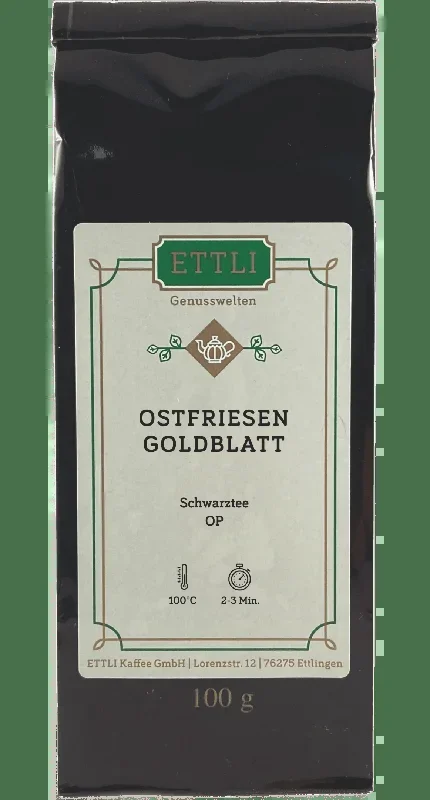 Black tea Ostfriesen gold leaf blend