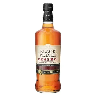 Black Velvet Reserve 10 Years Blended Whisky 100cl