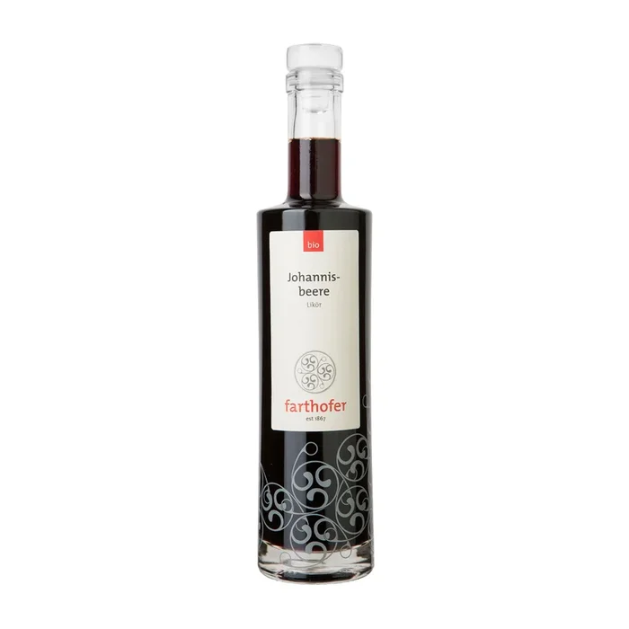 Blackcurrant liqueur – fruity, aromatic