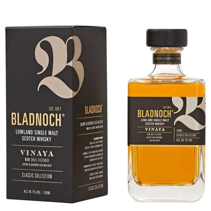 Bladnoch Vinaya – Lowland Single Malt Scotch Whisky Flasche (0,7 Liter)