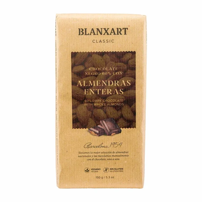 Blanxart | dunkle Schokolade mit Mandeln