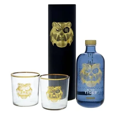 Blind Tiger Piper Cubeba Gin 50cl Set mit 2 Gläser