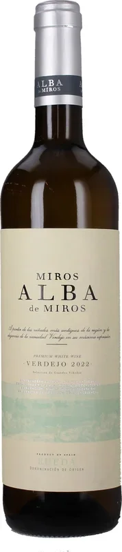 Bodegas Peñafiel Alba de Miros Verdejo 2022 D.O. Rueda, 0,75 l