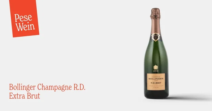 Bollinger Champagne R.D. Extra Brut 2007