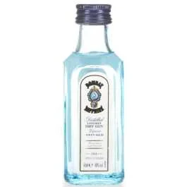 Bombay Sapphire Gin Miniatur 40% 0.05