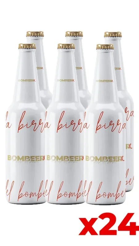 Bombeer – Bomber Beer – Birra della Nazionale – Bobo Vieri – Bianca 33cl – Cassa da 24