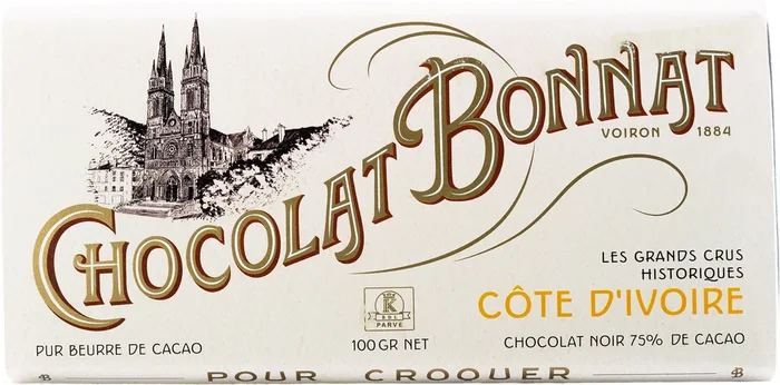 Bonnat Schokolade | Cote d Ivoire 75% | ohne Nuss Spuren