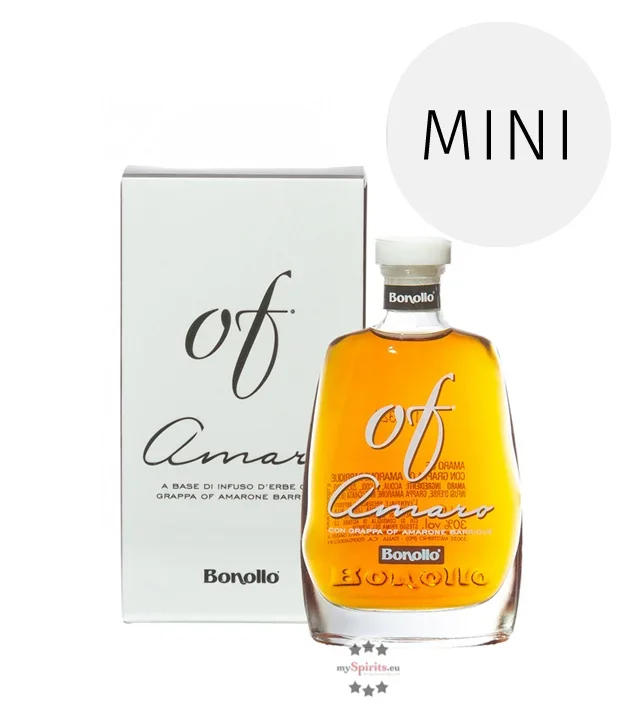 Bonollo Amaro OF Likör Miniatur 5 cl