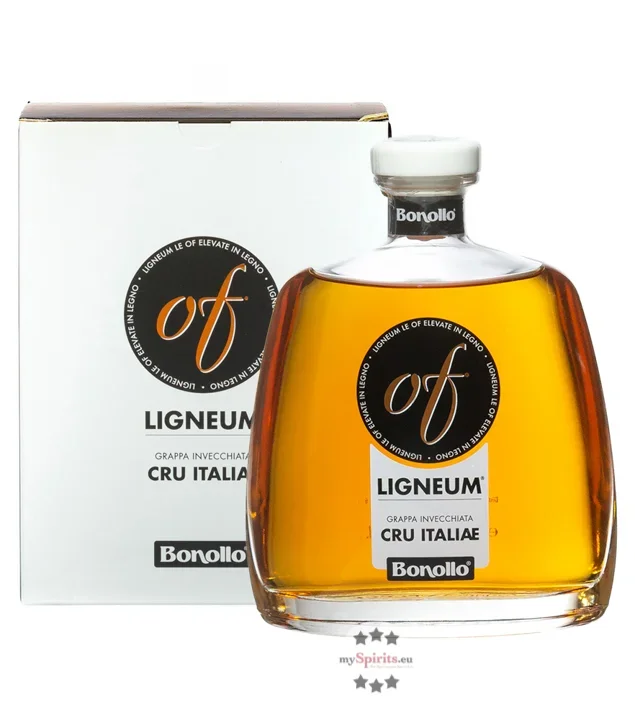 Bonollo of Ligneum Cru Italiae Grappa Invecchiata