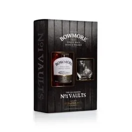 Bowmore 12 years mit Glas Scotch Single 40% 0,7l