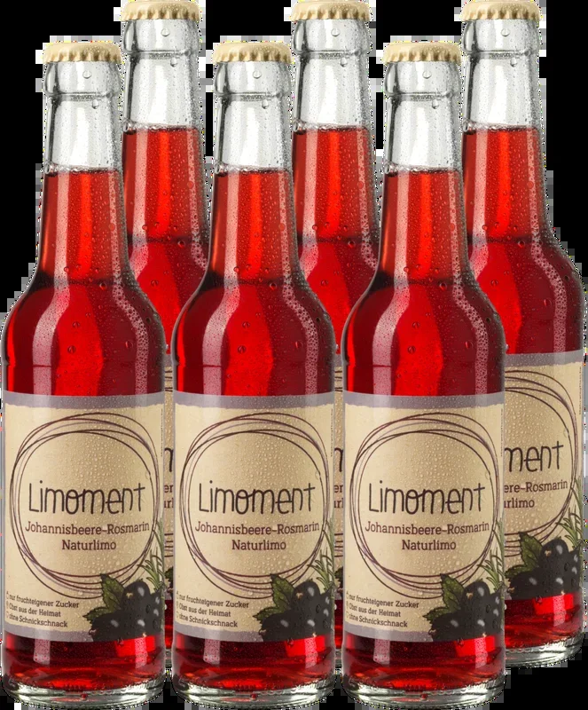 Box of 6 Limoment currant-rosemary lemonade