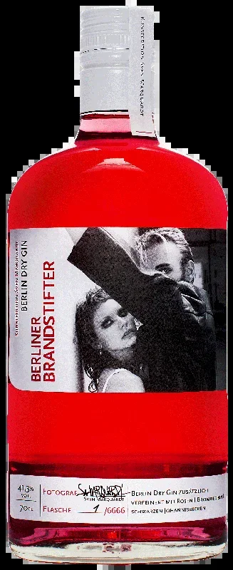 Brandstifter Dry Gin – Kunstedition Sven Marquardt