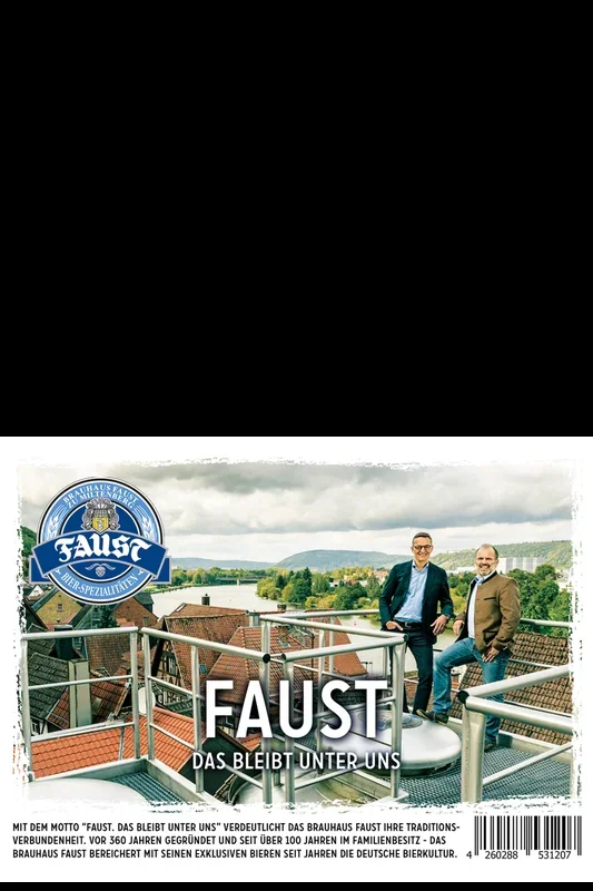 Brauhaus Faust Bierpaket (12x Bierspezialitäten, verschiedene Sorten)