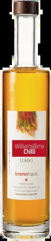 Brennhaus Williams pear chilli liqueur