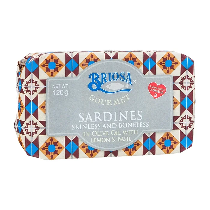 Briosa Gourmet | Sardinen mit Zitrone | ohne Gräten