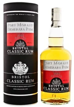 Bristol Bristol Port Morant Guyana rum 2008 2018 0,7L 43%