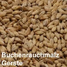 Buchenrauchmalz Gerste ungeschrotet