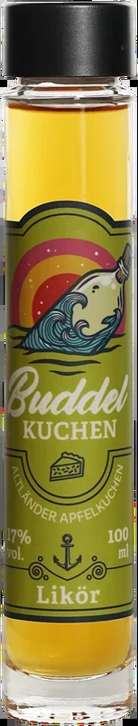Buddelkuchen Altländer apple pie liqueur tasting bottle