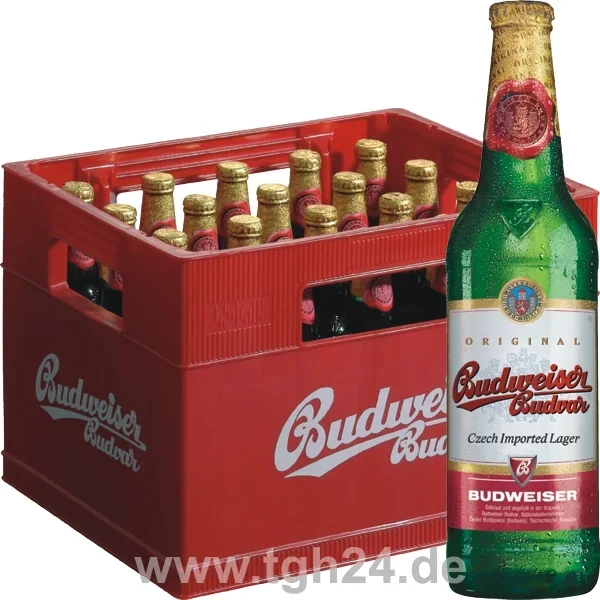 Budweiser Budvar Lager 20×0,5 l im Lieferservice kaufen bei tgh24