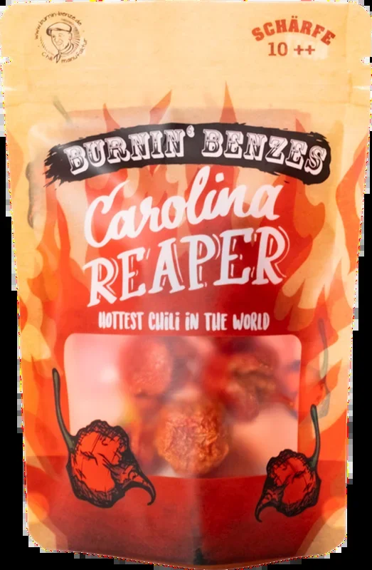 Burnin‘ Benzes Carolina Reaper – dried pods
