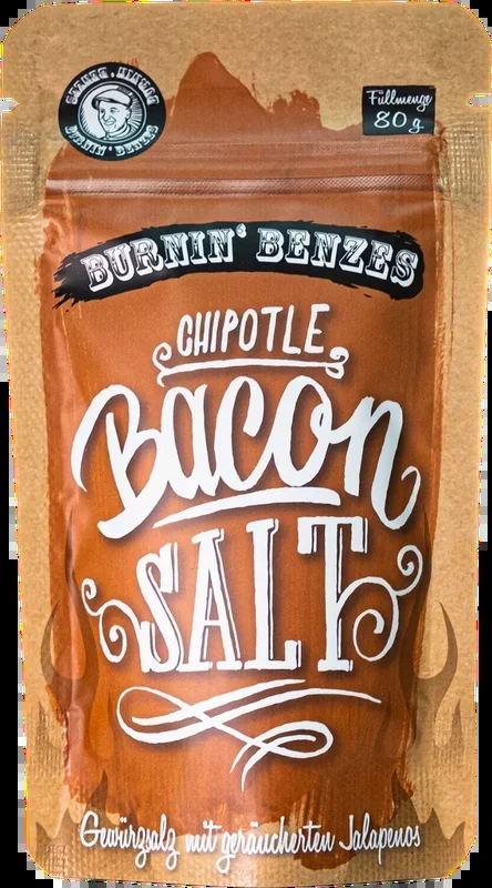 Burnin‘ Benzes Chipotle Bacon Salt – Seasoning salt
