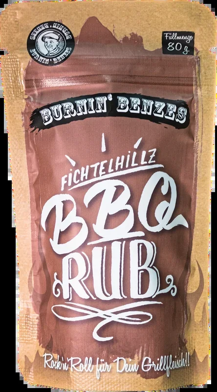 Burnin‘ Benzes Fichtelhillz BBQ Rub – spice mix