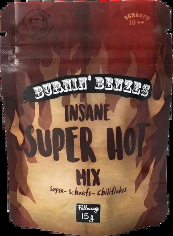 Burnin‘ Benzes Insane Super Hot Mix – Chili flakes