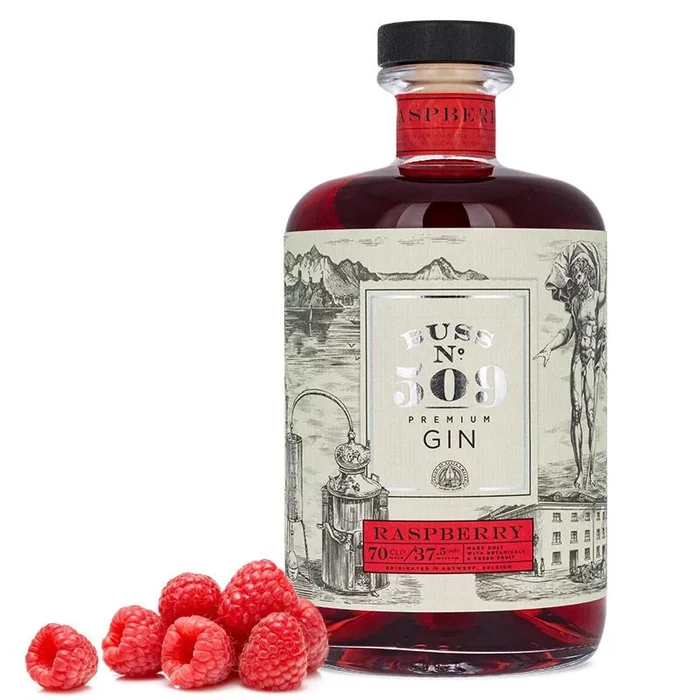 Buss N°509 Raspberry Belgium Flavor Gin Flasche (0,7 Liter)