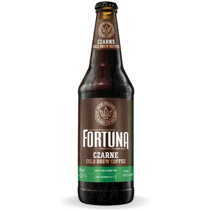 BZW FORTUNA BLACK COLD BREW COFFEE with Santos brazilian coffee