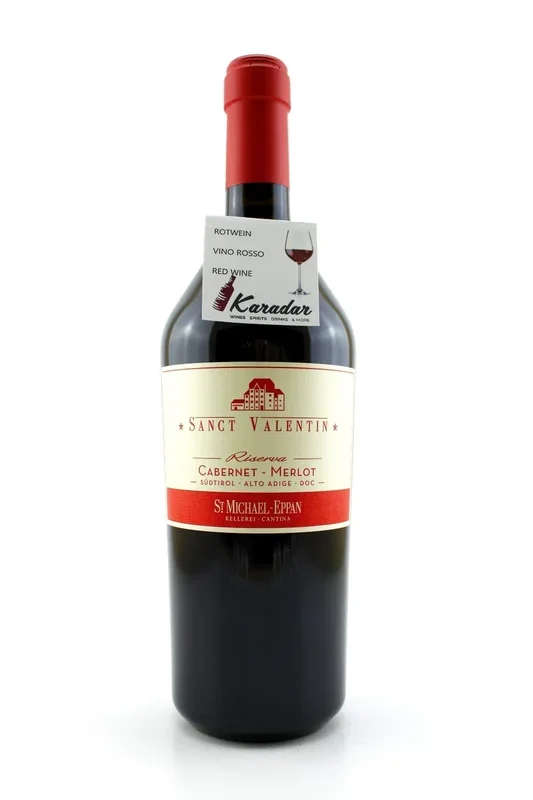 Cabernet-Merlot Riserva Sanct Valentin 2018 – 14,5% vol. S. Michele…
