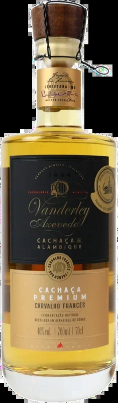Cachaça Vanderley Azevedo Premium | 6 yeas aged in French oak