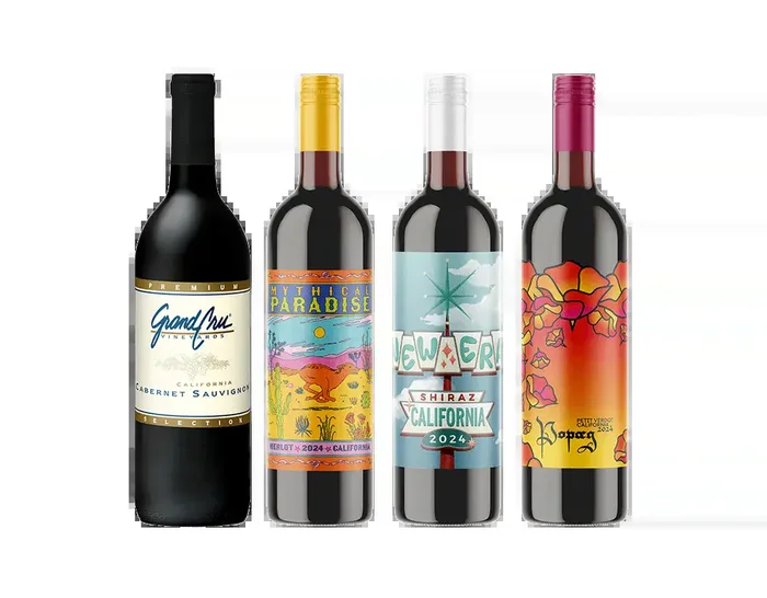 California 4 Red Wine Collection