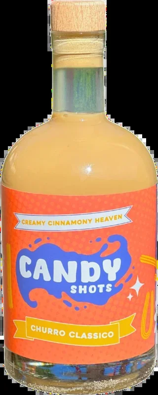 CANDYSHOTS Churros liqueur – sugar and cinnamon cream liqueur