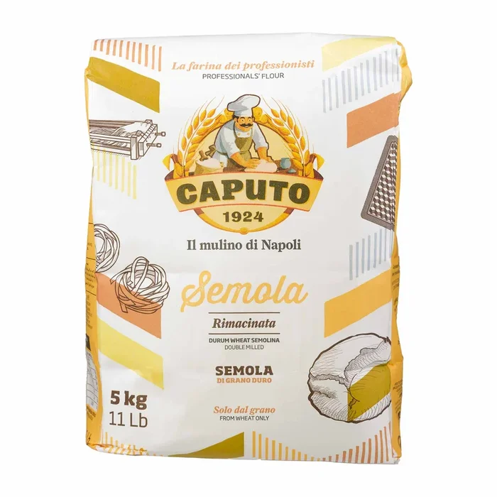 Caputo | Semola „Rimacinata“ Hartweizengrieß | 5kg