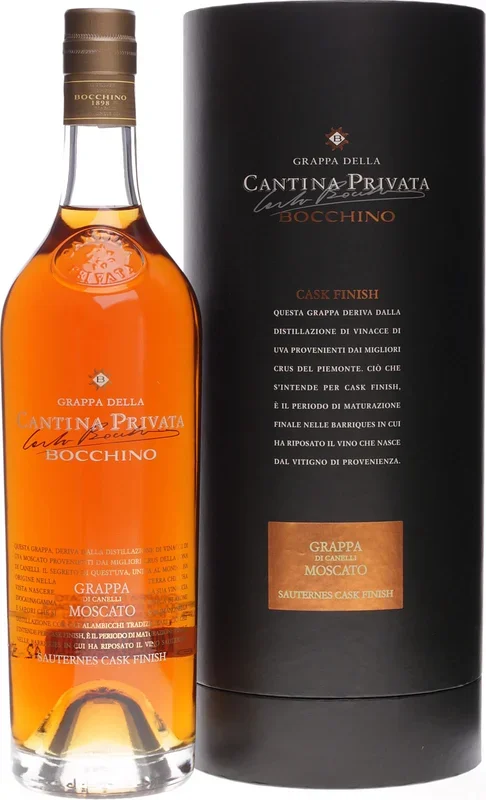Carlo Bocchino Grappa Cantina Privata Moscato Sauternes 0,7l 45%
