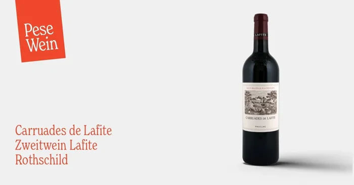 Carruades de Lafite Second wine Lafite Rothschild 2023
