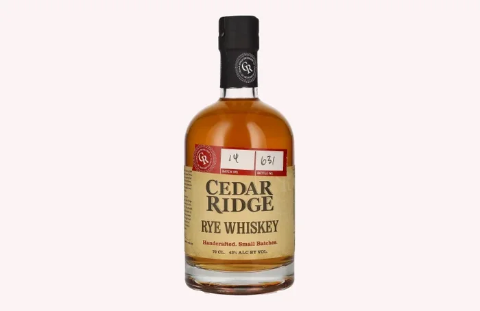 Cedar Ridge RYE WHISKEY 43% Vol. 0,7l